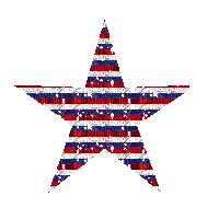 PatrioticStarRedWhiteBlueGlitterFrmgeocitiesNLR.gif